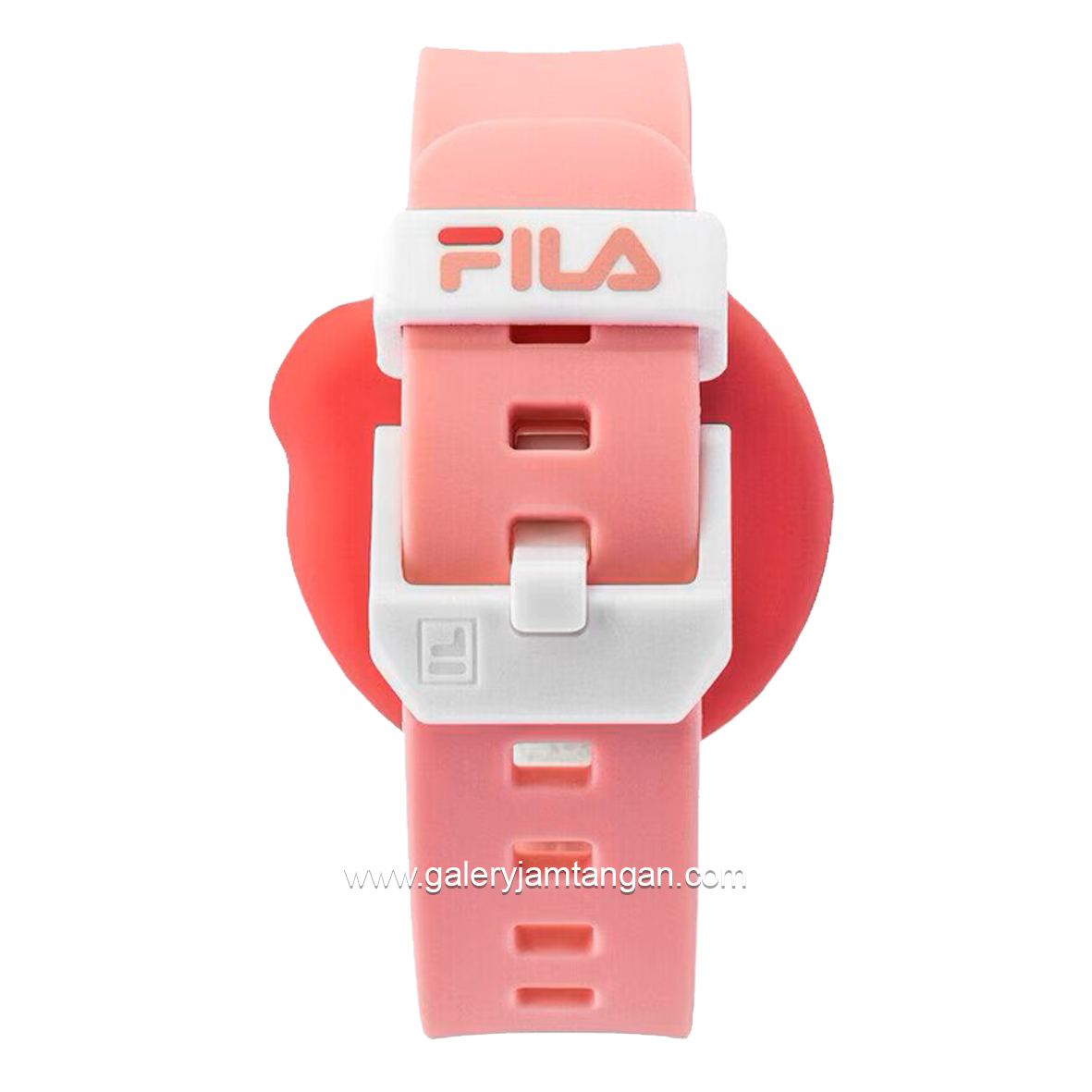 FILA 38-315-008WHLP Pink Dial White Rubber Strap