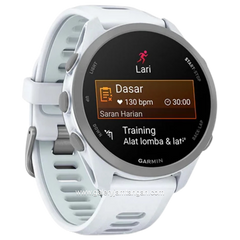 GARMIN FORERUNNER 170 WHITE STONE CLOUD BLUE Smartwatch Silicone Strap