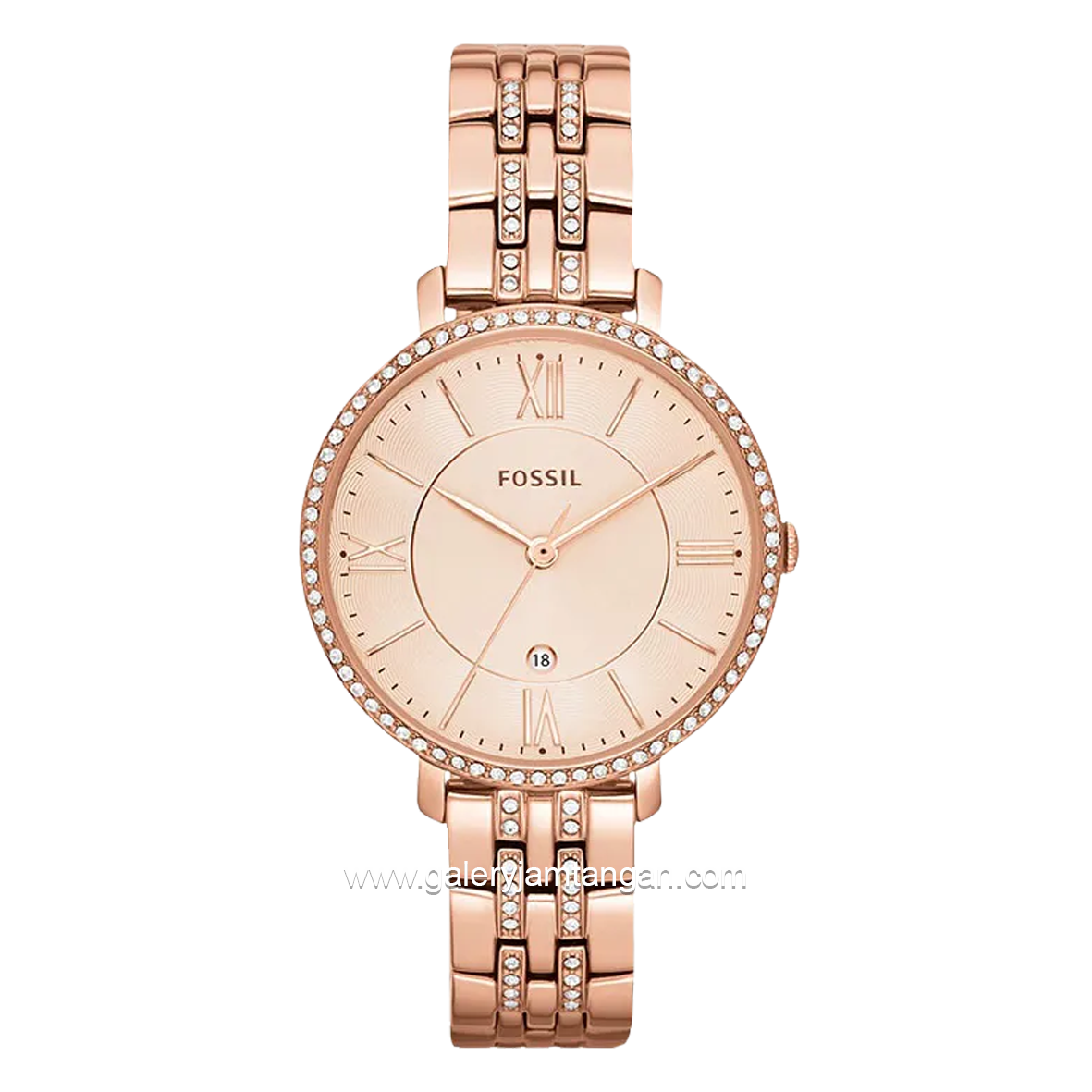 FOSSIL JACQUELINE ES3546 Full Rosegold Stainless Steel