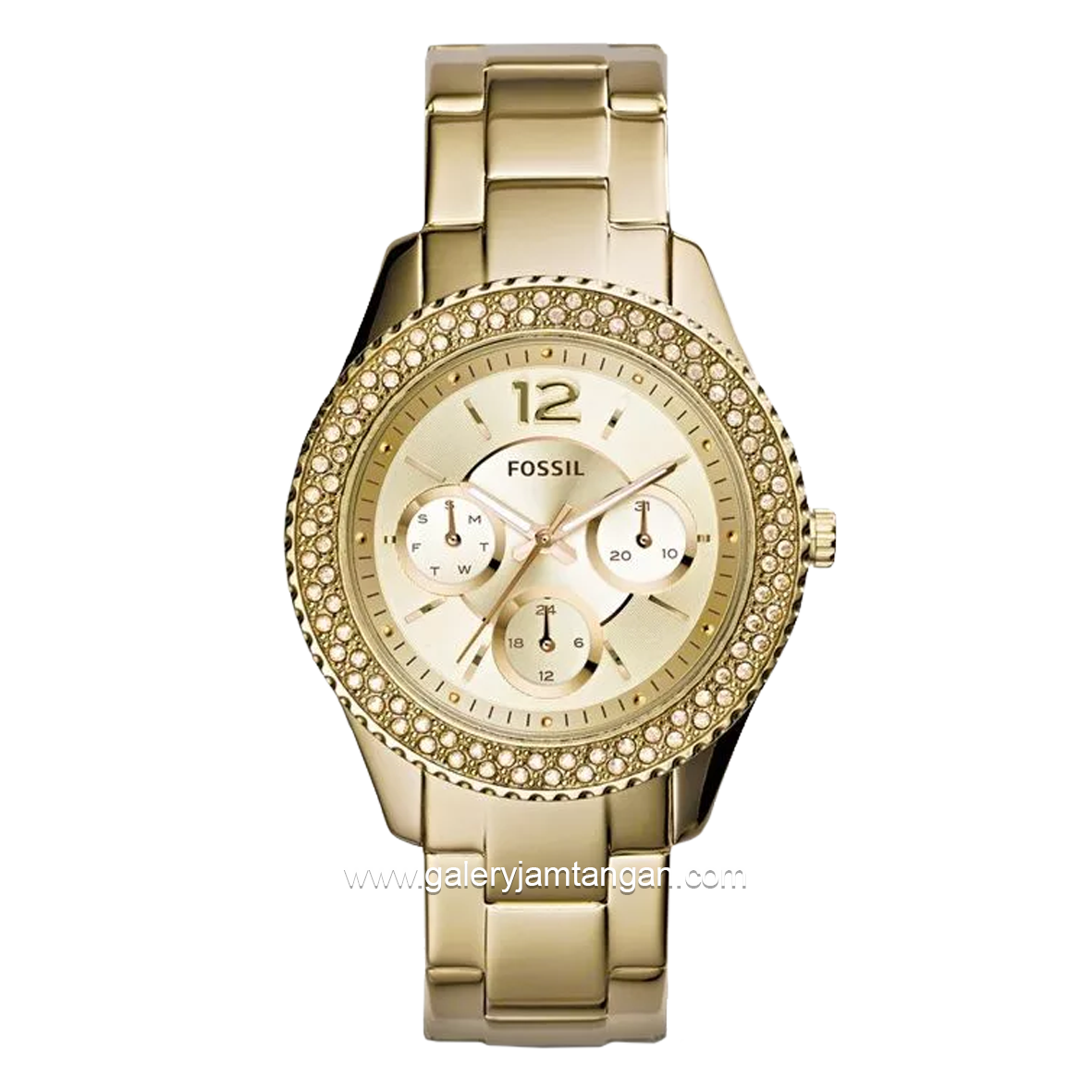 FOSSIL STELLA ES3589 Chronograph Full Gold Stainless Steel
