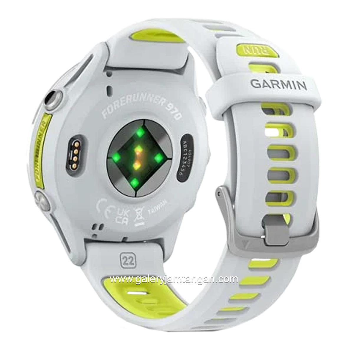 GARMIN FORERUNNER 970 WHITESTONE Smartwatch Silicone Strap