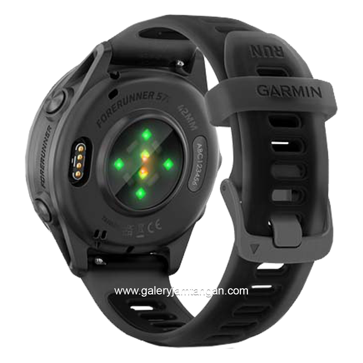GARMIN FORERUNNER 570 42 MM BLACK Silicone Strap