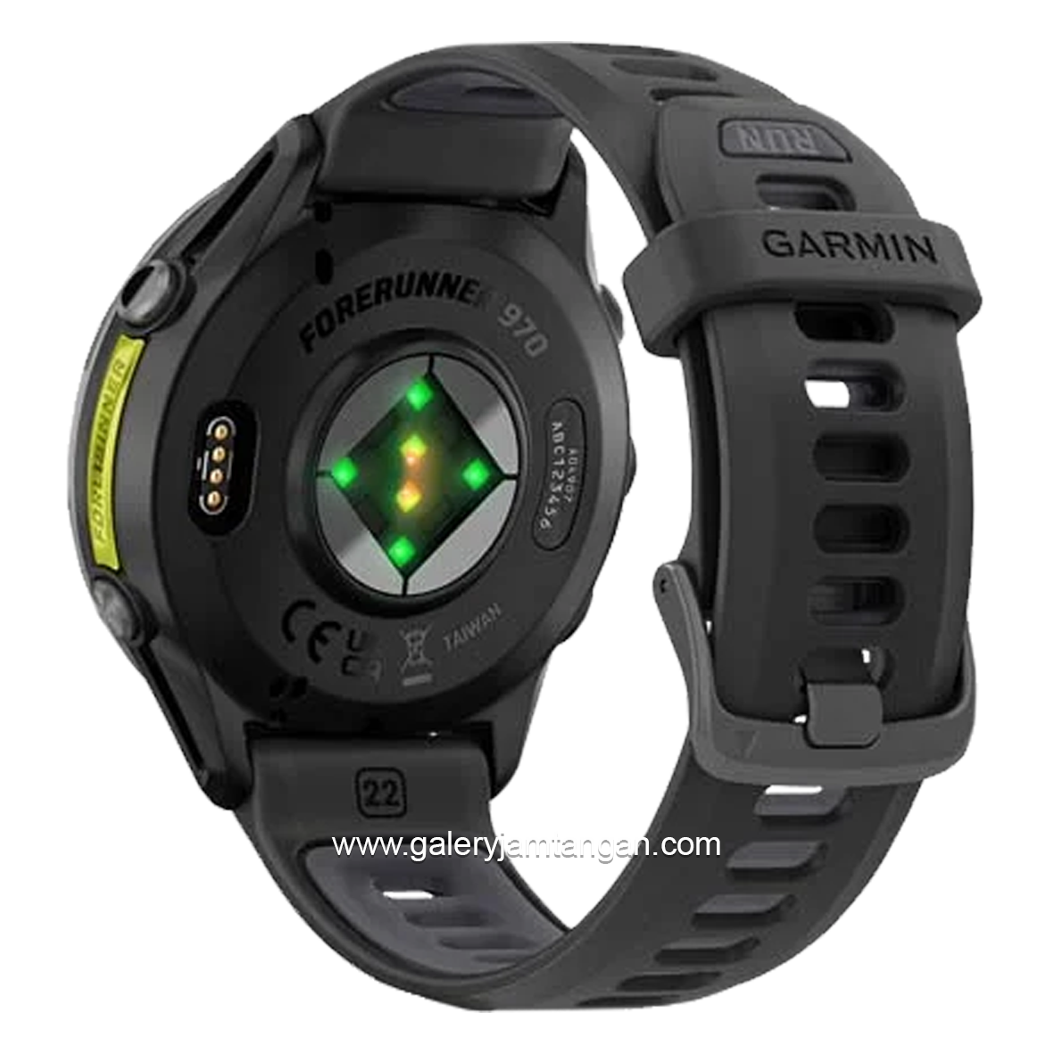 GARMIN FORERUNNER 970 BLACK Smartwatch Silicone Strap