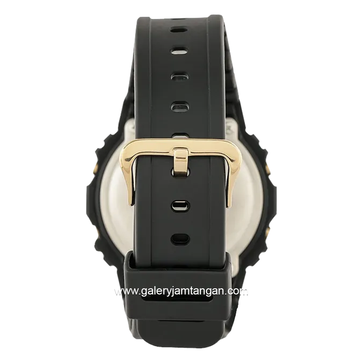 G-SHOCK DW-5600BBMB-1DR Digital Black Dial Gold Resin Strap