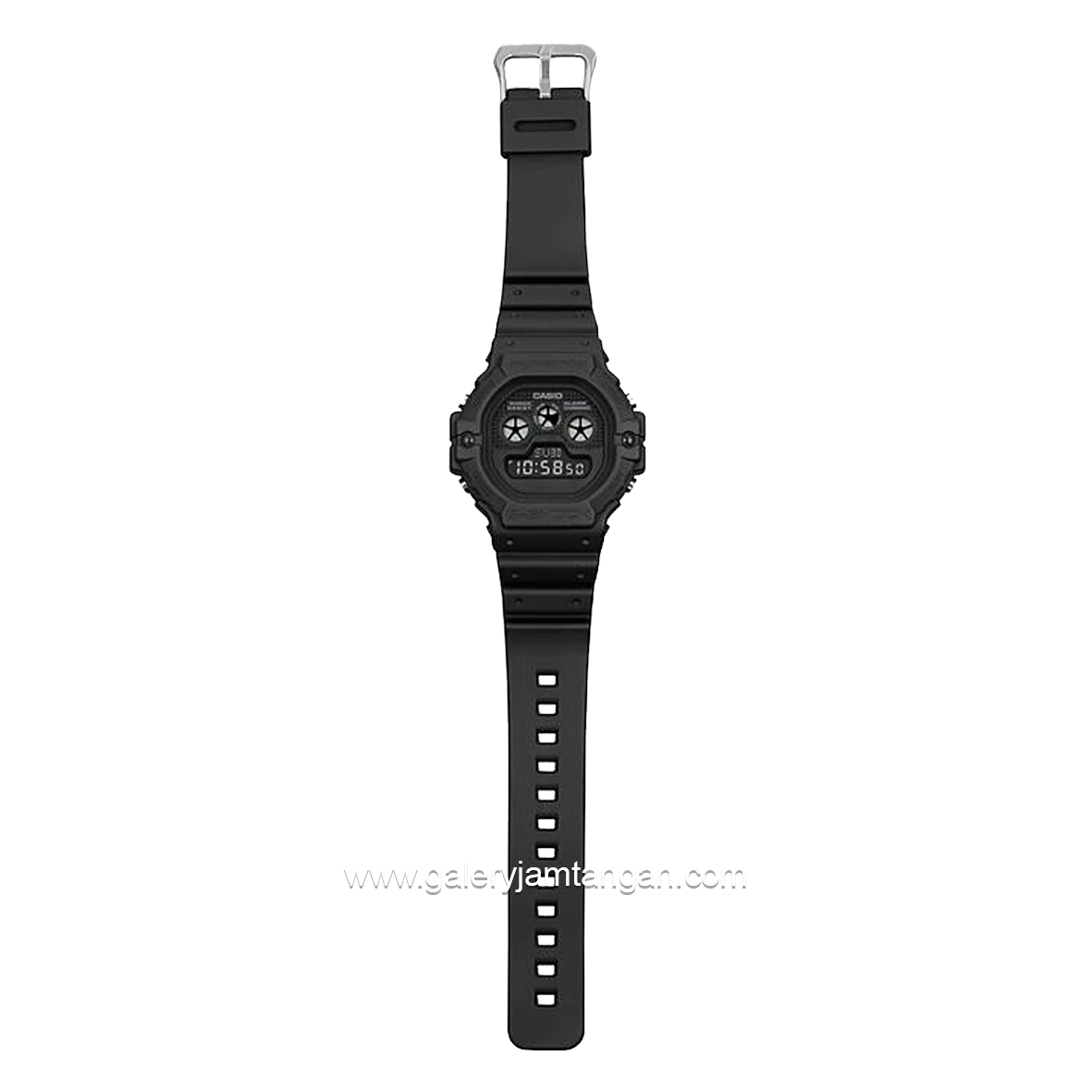 G-SHOCK DW-5900BB-1DR Full Black Digital Resin Strap