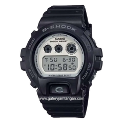 G-SHOCK DW-6900WD-1DR Digital Black White Resin Strap