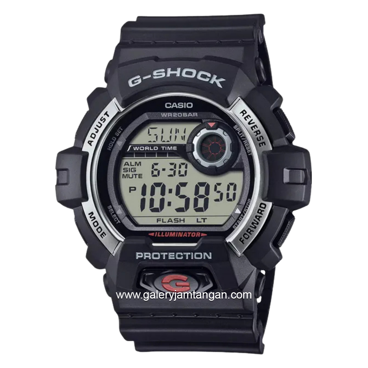 G-SHOCK G-8900S-1DR Digital Resin Strap