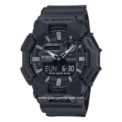 G-SHOCK GA-010-1A1DR Analog Digital Full Black Resin Strap