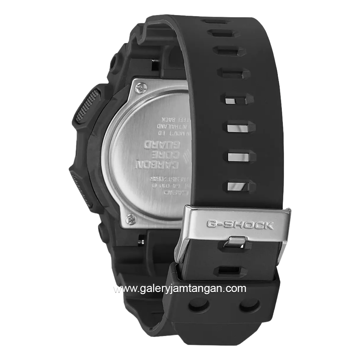 G-SHOCK GA-010-1A1DR Analog Digital Full Black Resin Strap