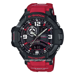 G-SHOCK GA-1000-4BDR Gravitymaster Digital Analog Red Black Resin Strap