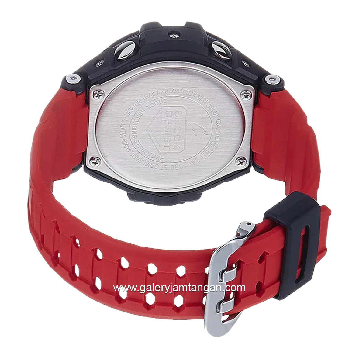 G-SHOCK GA-1000-4BDR Gravitymaster Digital Analog Red Black Resin Strap