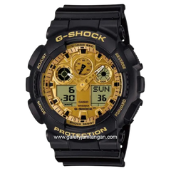 G-SHOCK GA-100GGB-1A9DR Black Analog Digital Resin Strap