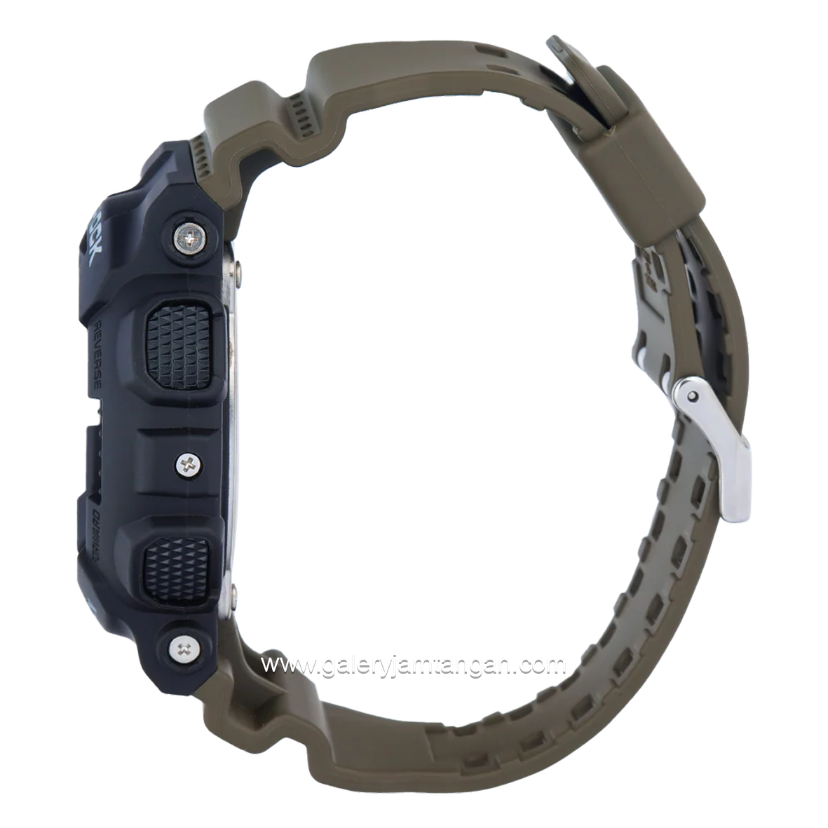 G-SHOCK GA-100TU-1A3DR Analog Digital Army Black Resin Strap