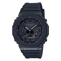 G-SHOCK GA-2100-1A1DR CasiOak Digital Analog Full Black Stainless Steel