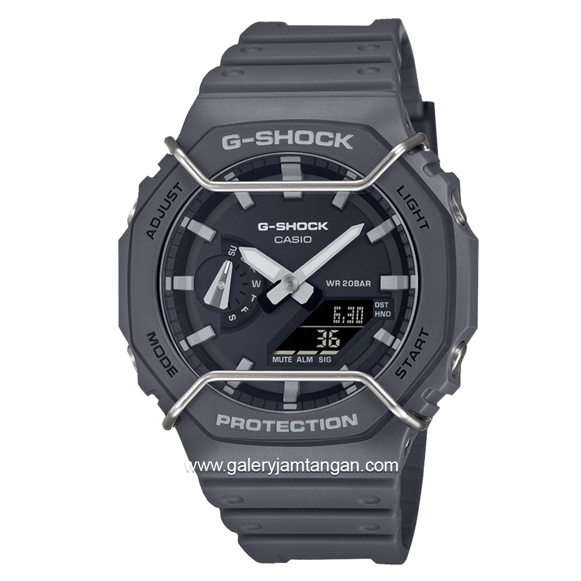 G-SHOCK GA-2100PTS-8ADR Gray Analog Digital Rubber Strap