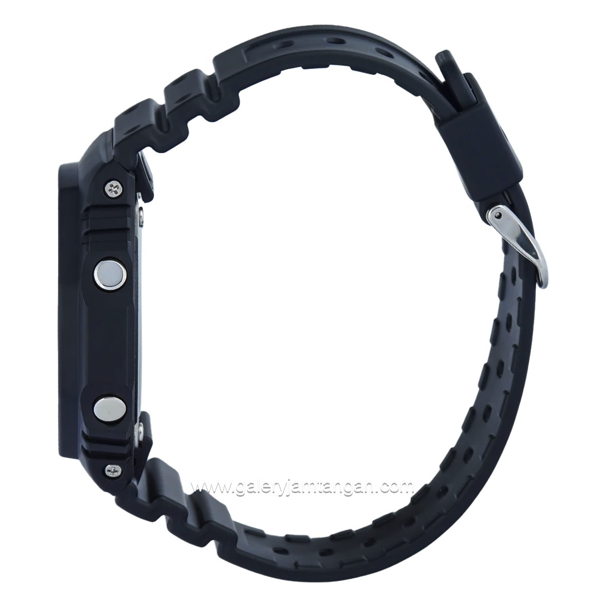 G-SHOCK GA-2100WD-1ADR Black Resin Strap Dual Time