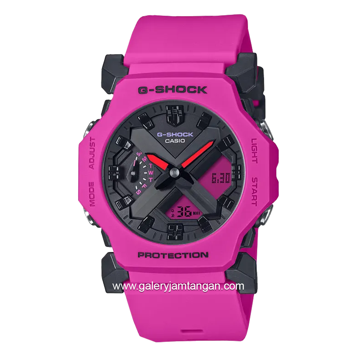 G-SHOCK GA-2300-4ADR Analog Digital Pink Black Resin Strap