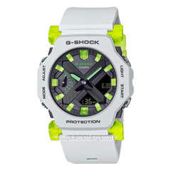 G-SHOCK GA-2300MW-8ADR Virtual Mix Digital Analog White Resin Strap