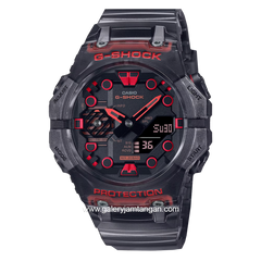 G-SHOCK GA-B001G-1ADR Analog Digital Dial Black Transparent Resin Band