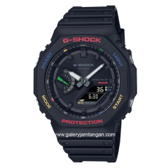 G-SHOCK GA-B2100FC-1ADR CasiOak Splashes Of Colorful Accents Digital Analog Dial Resin Band