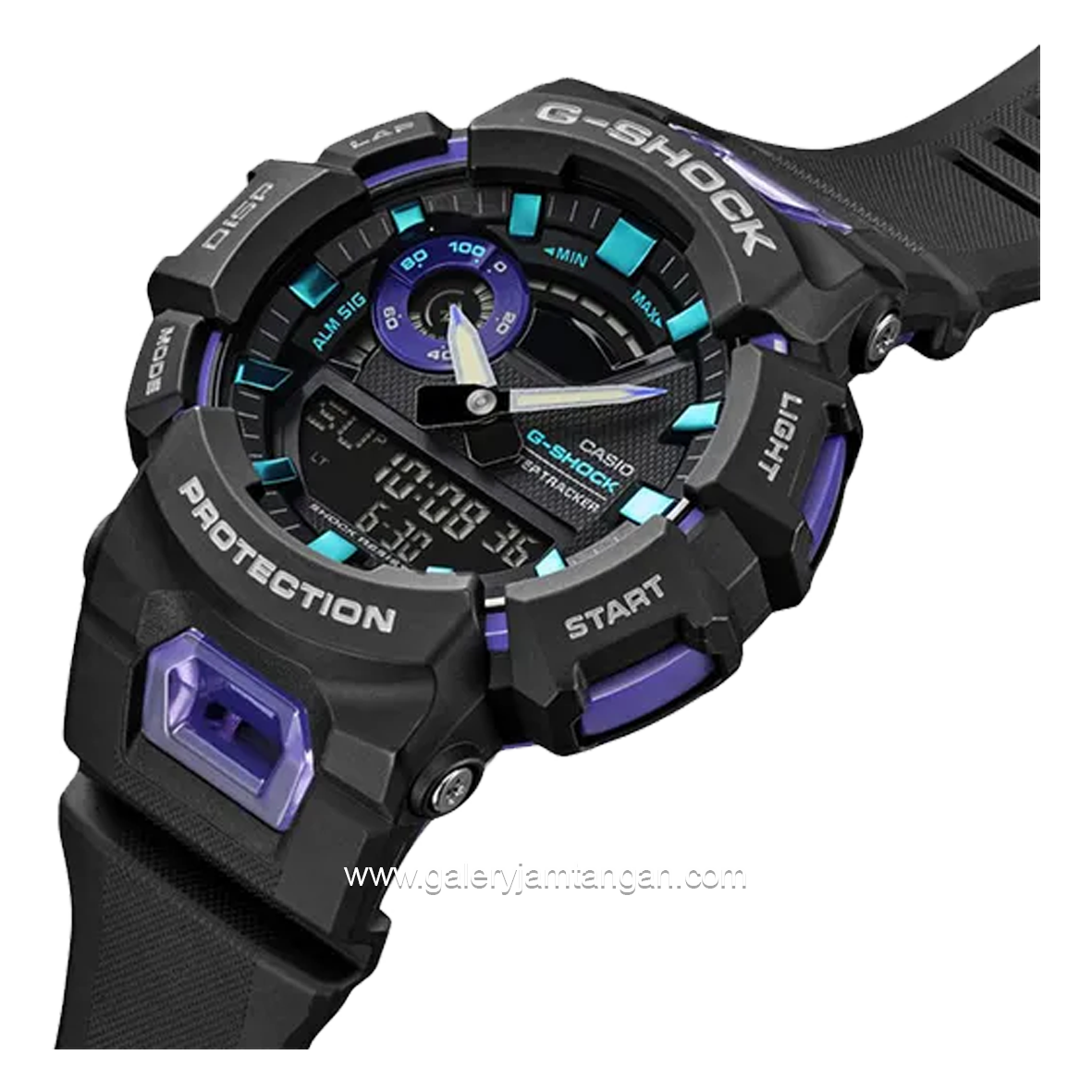 G-SHOCK GBA-900-1A6DR Analog Digital Black Resin Strap