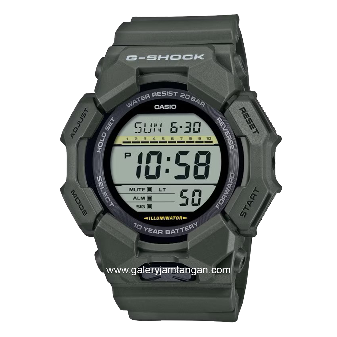 G-SHOCK GD-010-3DR Army Digital Resin Strap