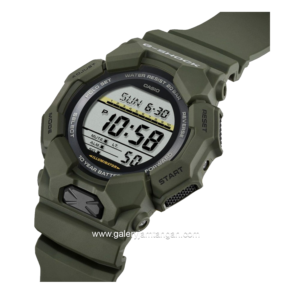 G-SHOCK GD-010-3DR Army Digital Resin Strap