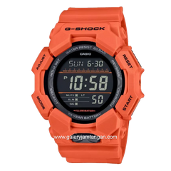 G-SHOCK GD-010-4DR Orange Digital Resin Strap