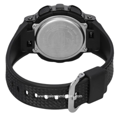G-SHOCK GM-110BB-1ADR Digital Analog Dial Black Resin Strap