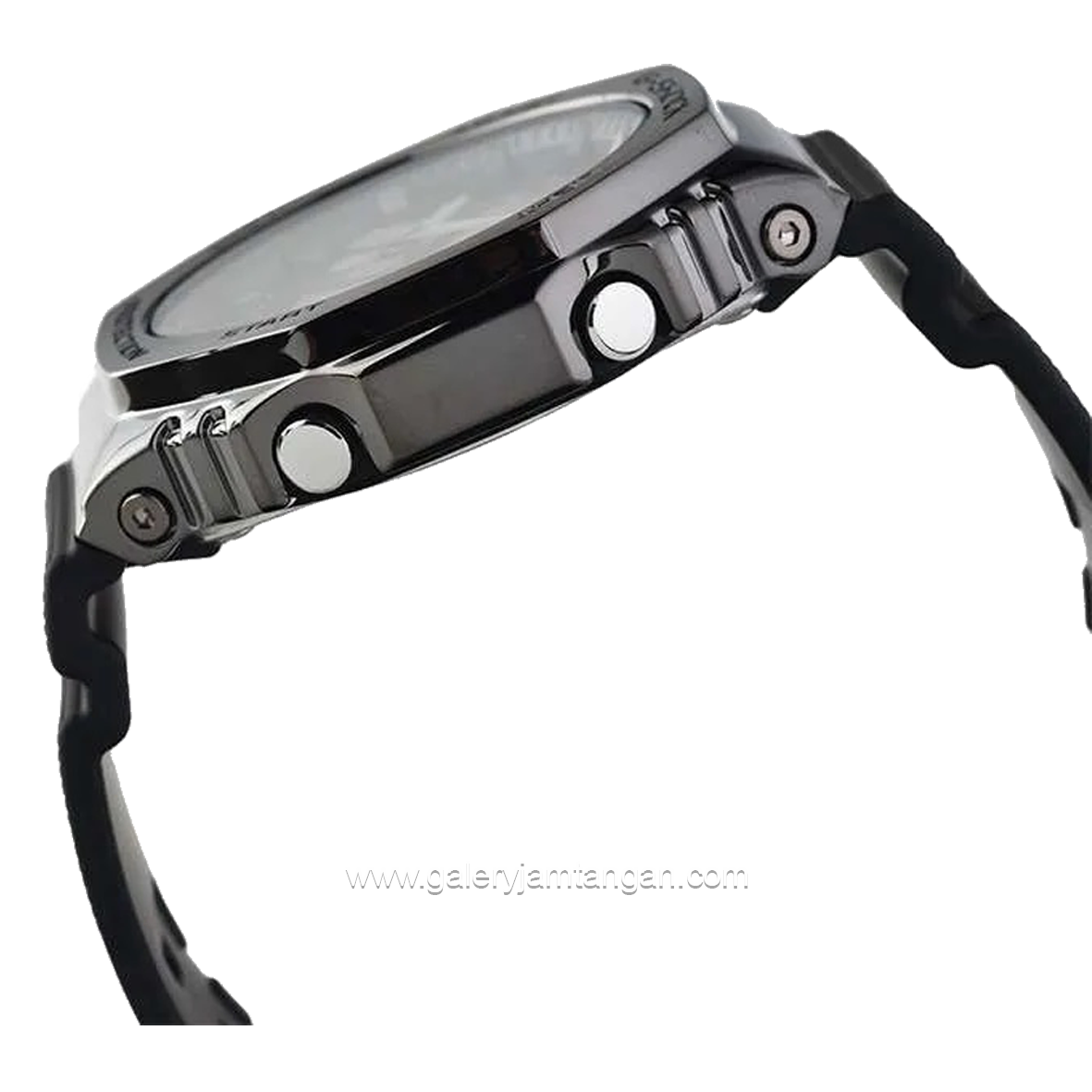 G-SHOCK GM-2100BB-1ADR Casio  Black Analog Digital Rubber Strap