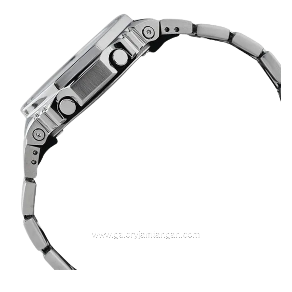 G-SHOCK GM-2110D-2BDR Silver Stainless Steel