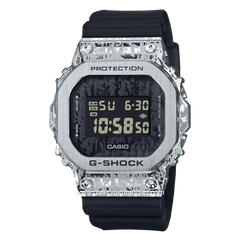 G-SHOCK GM-5600GC-1DR Black Silver Digital Resin Strap