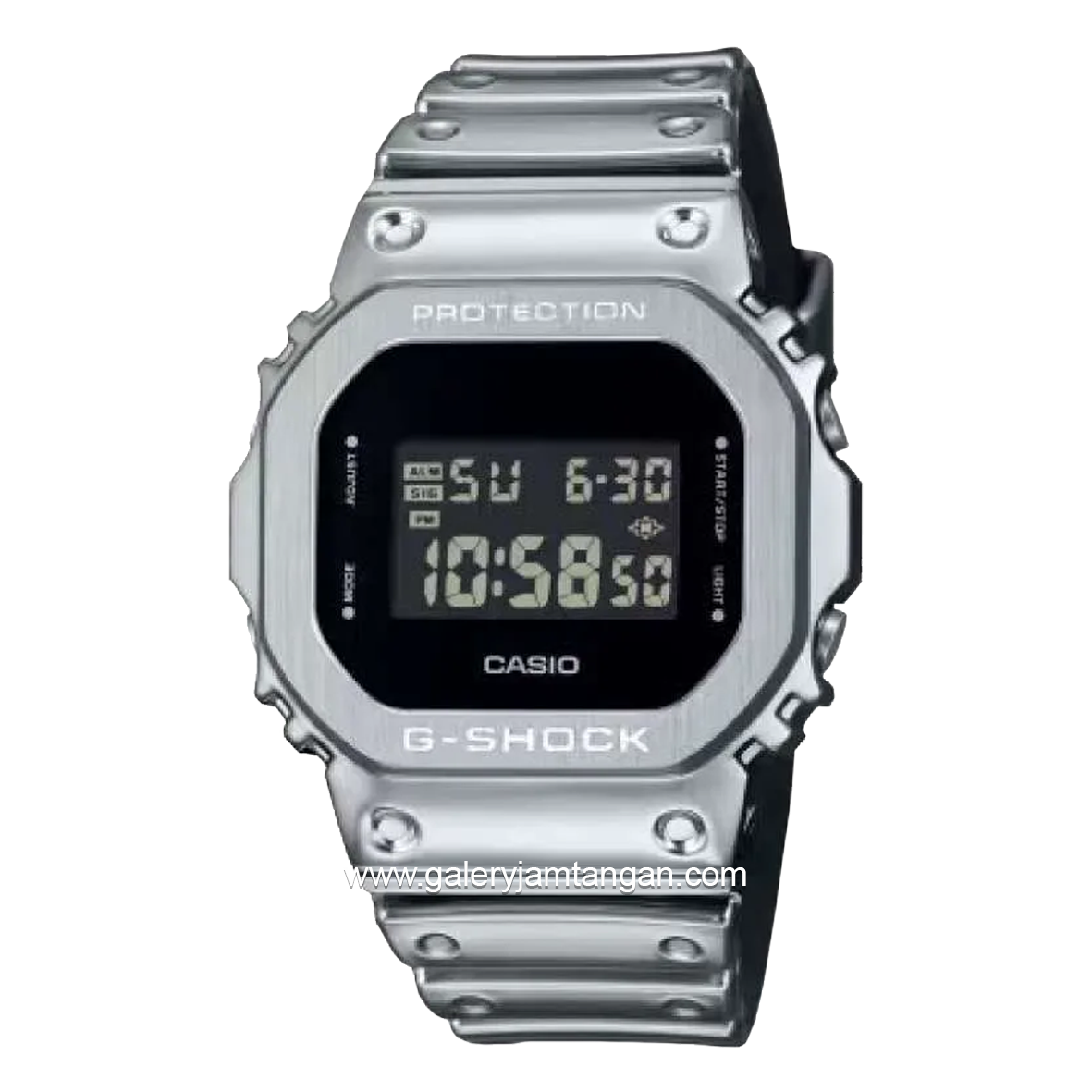 G-SHOCK GM-5600YM-8DR Digital Silver Resin Strap