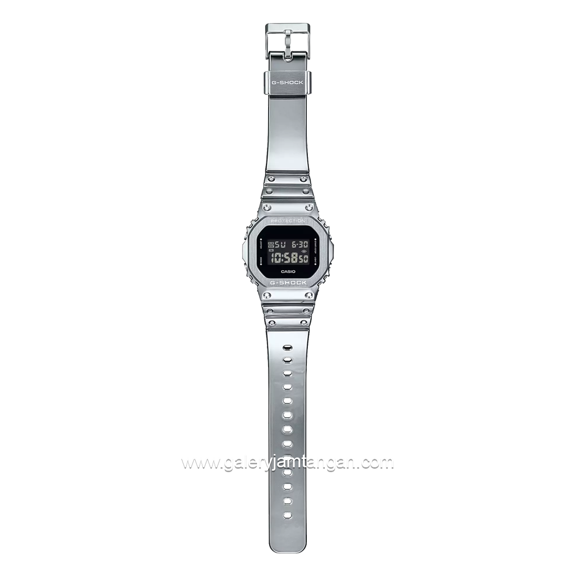 G-SHOCK GM-5600YM-8DR Digital Silver Resin Strap