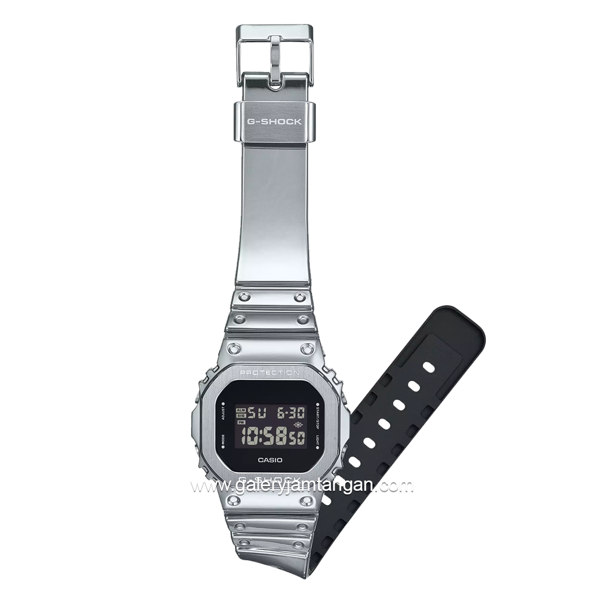 G-SHOCK GM-5600YM-8DR Digital Silver Resin Strap