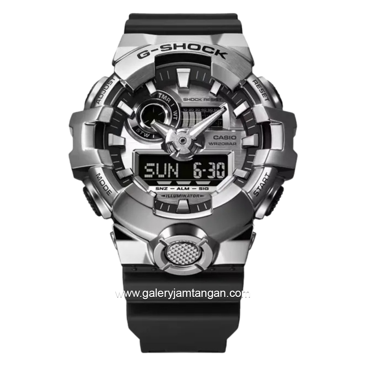 G-SHOCK GM-700-1ADR Black Resin Strap