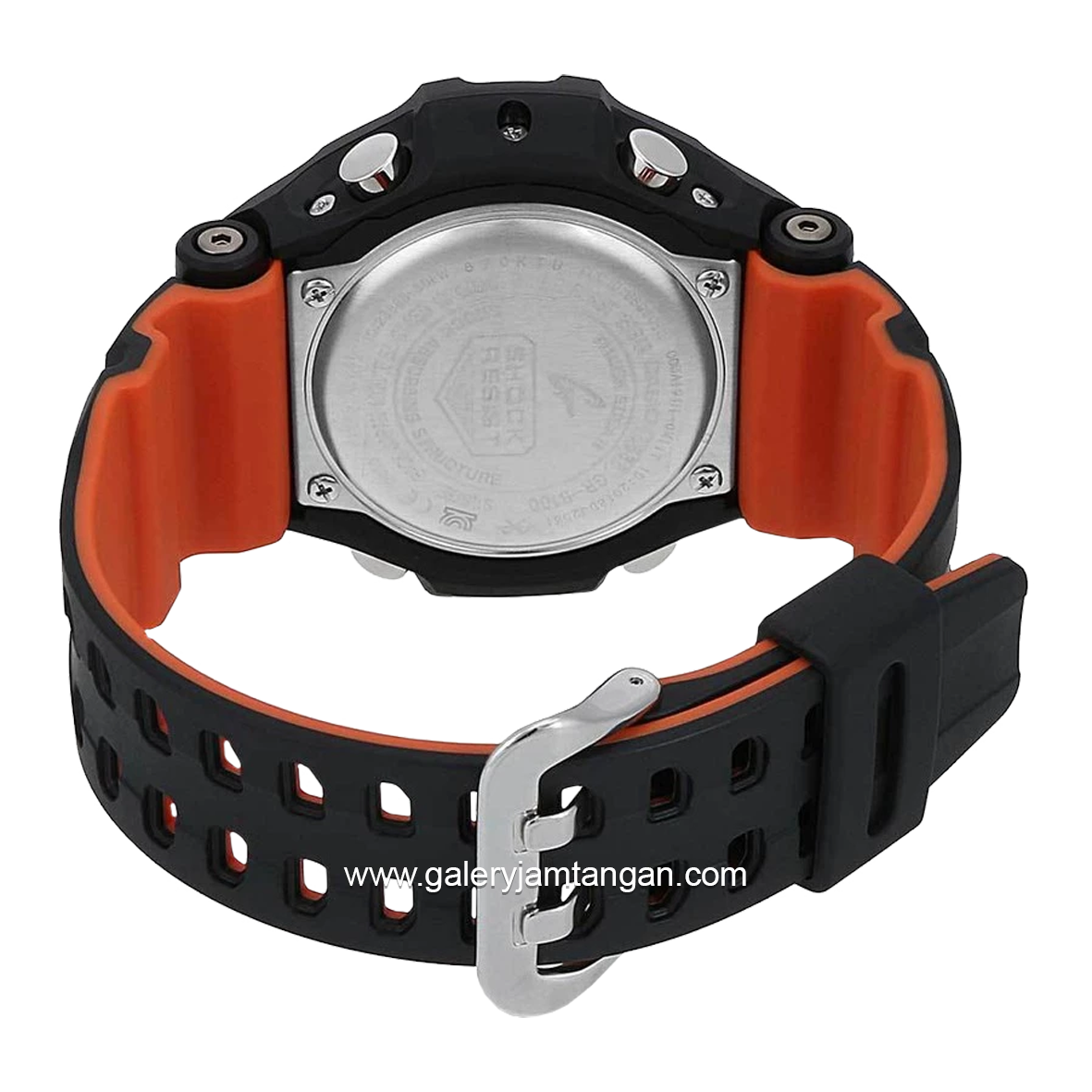 G-SHOCK GR-B100-1A4DR Analog Digital Black Brown Resin Strap
