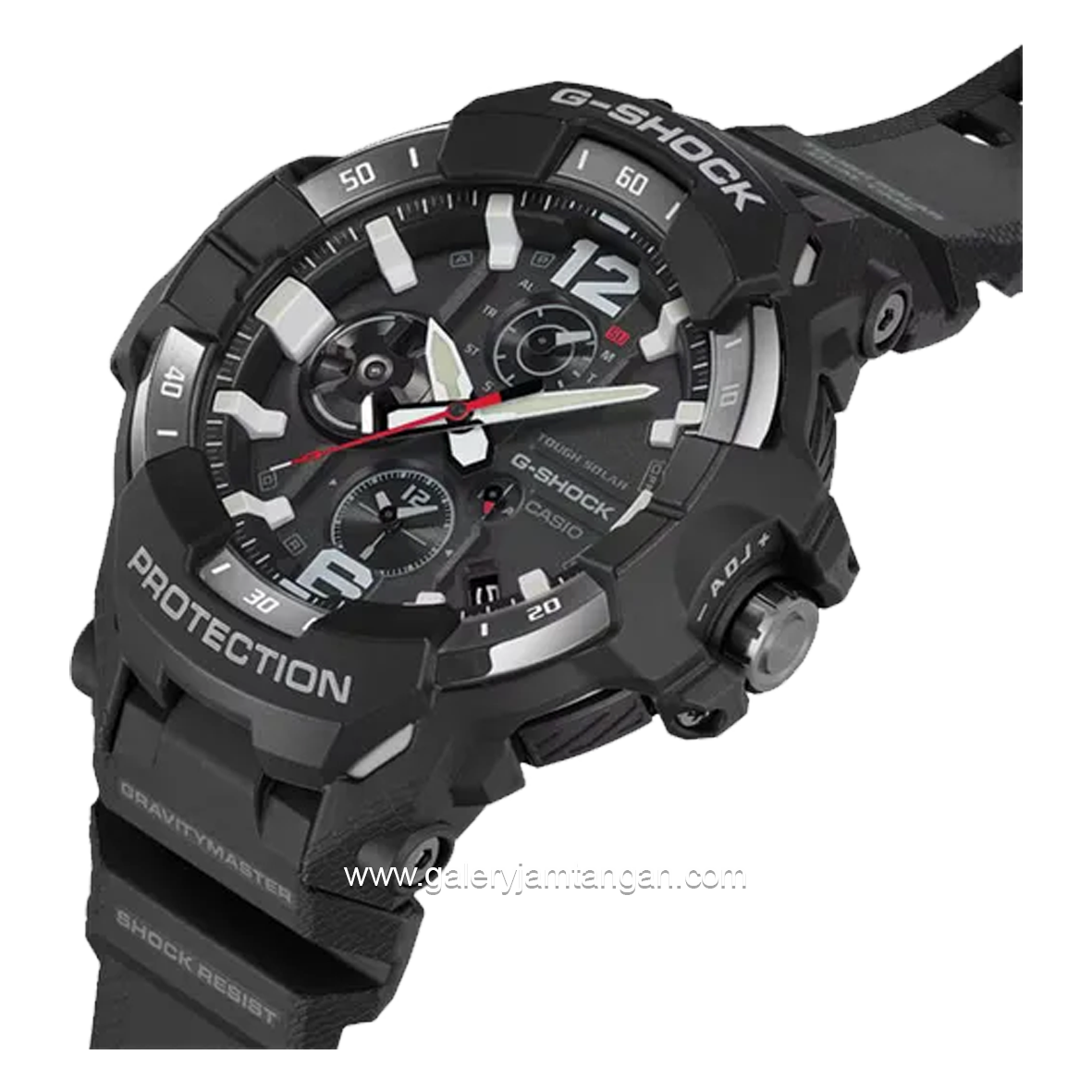 G-SHOCK GR-B300-1ADR Gravitymaster Full Black Resin Strap