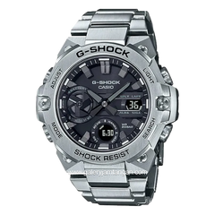 G-SHOCK GST-B400D-1ADR Tough Solar Silver Dial Black Stainless Steel
