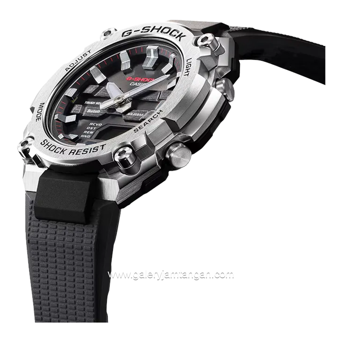 G-SHOCK GST-B600-1ADR Analog Digital Black Silver Rubber Strap