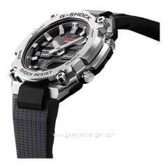 G-SHOCK GST-B600-1ADR Analog Digital Black Silver Rubber Strap