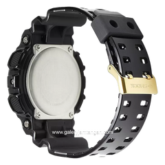 G-SHOCK GA-110GB-1ADR Black Glossy Dial Gold Rubber Strap