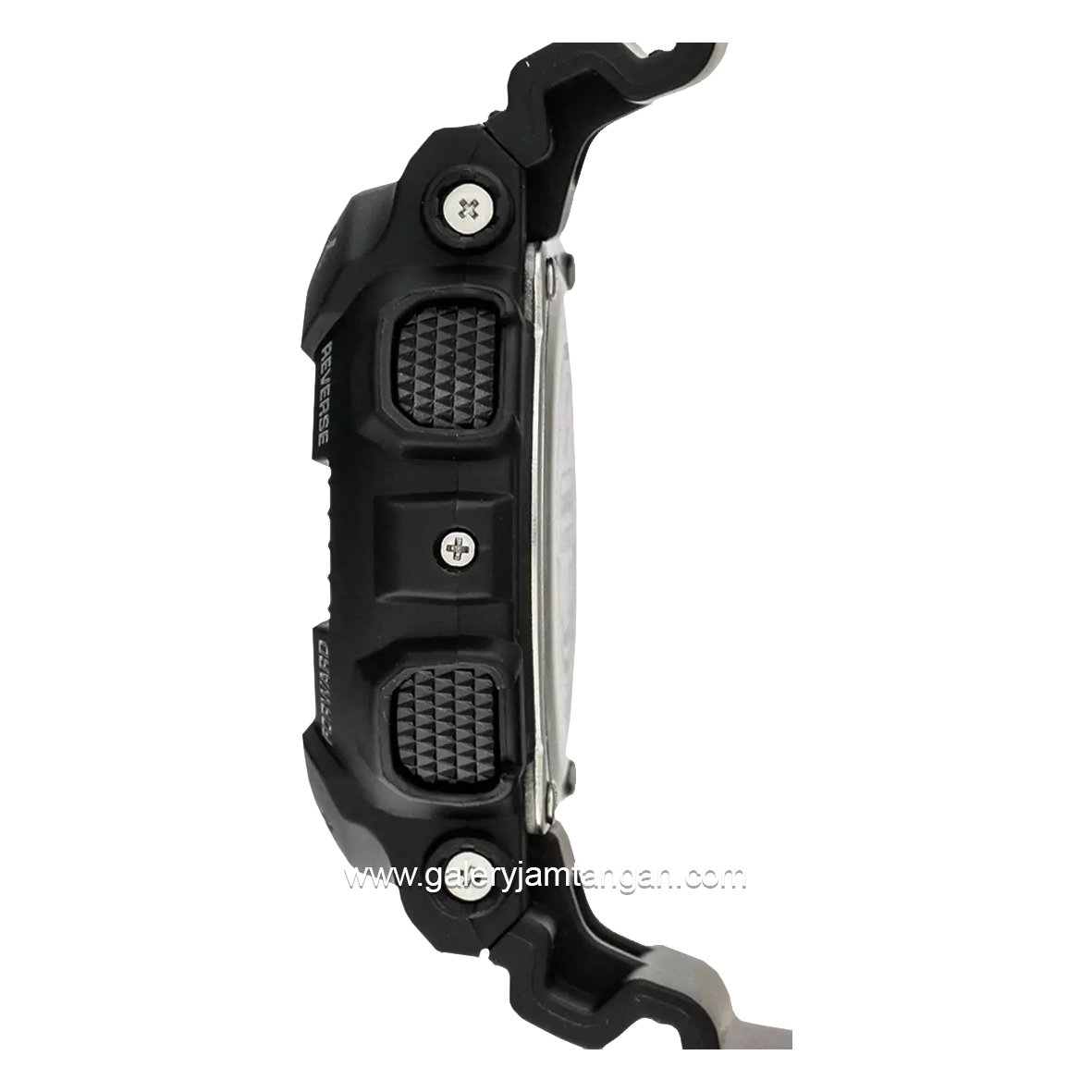 G-SHOCK GA-140-1A1DR Retro 90s Black Analog Digital Rubber Strap