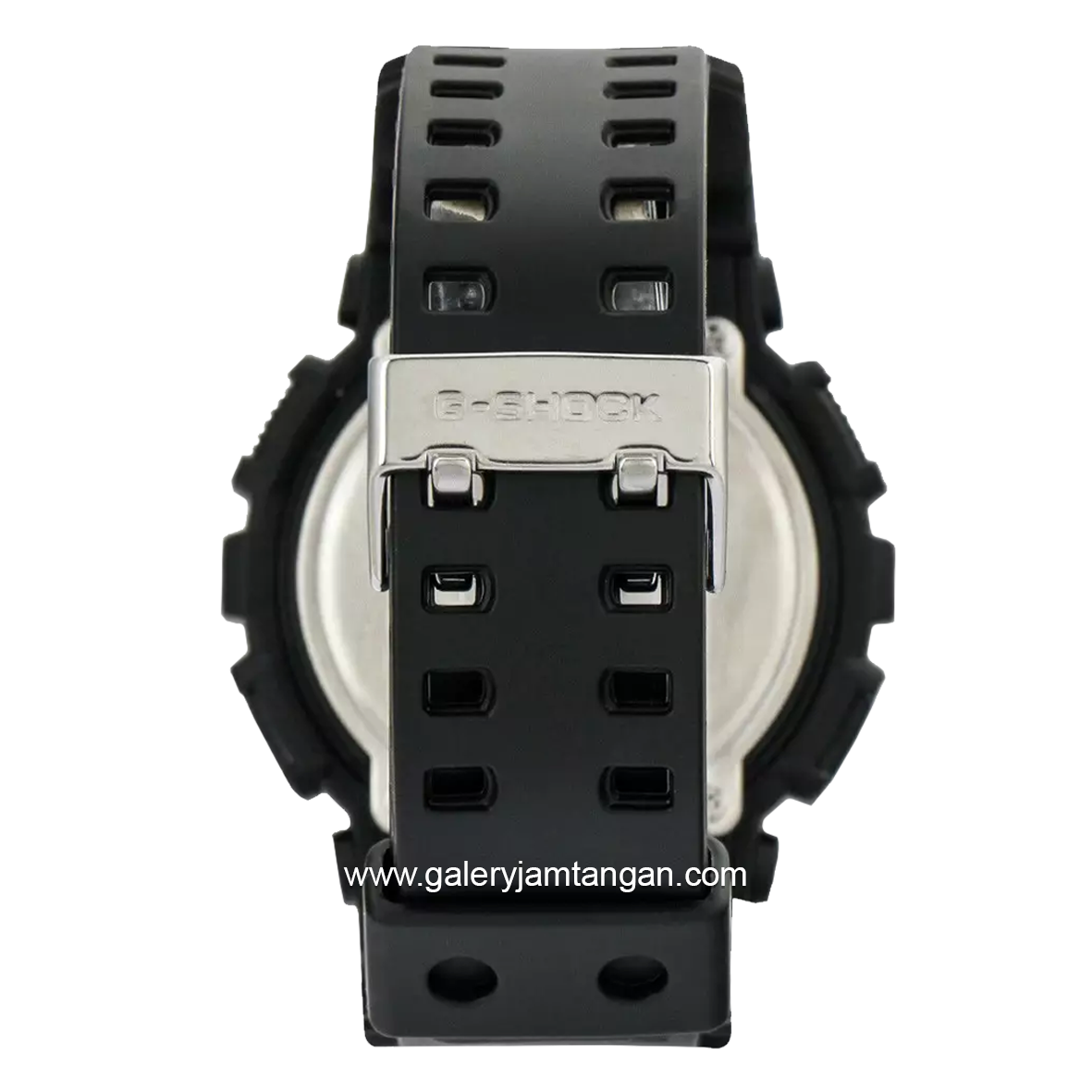 G-SHOCK GA-140-1A1DR Retro 90s Black Analog Digital Rubber Strap