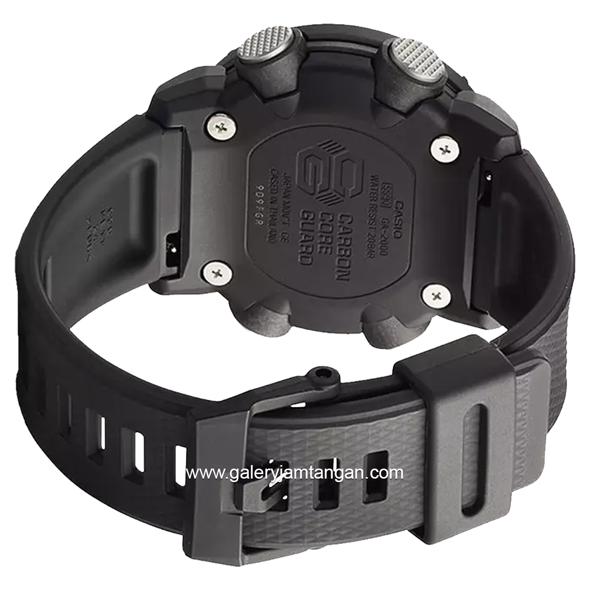 G-SHOCK GA-2000S-1ADR Black Analog Digital Rubber Strap