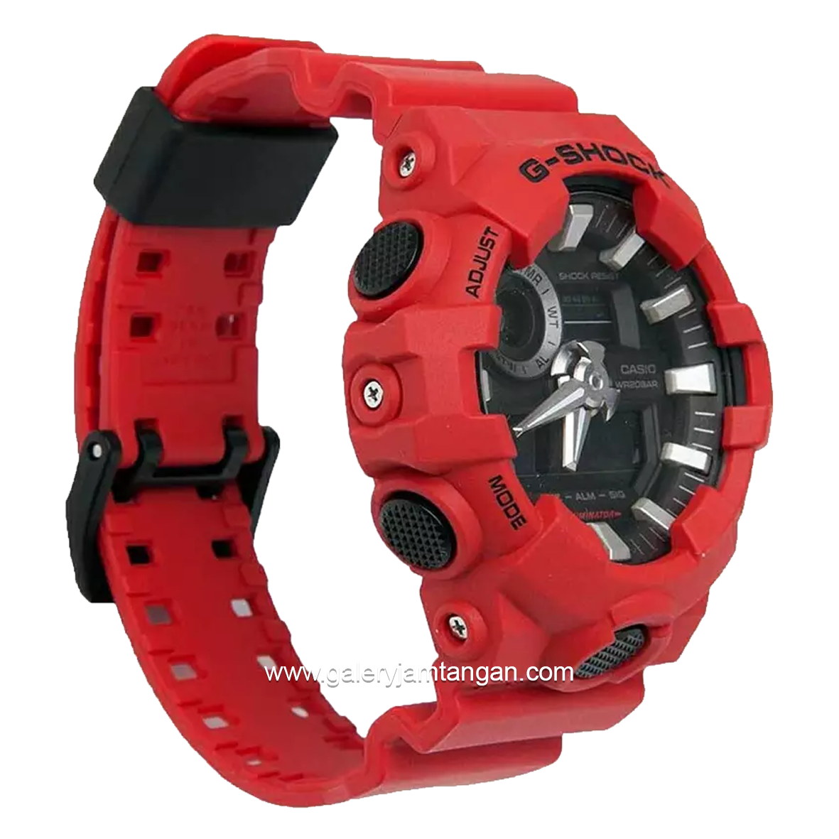 G-SHOCK GA-700-4ADR Red Analog Digital Rubber Strap