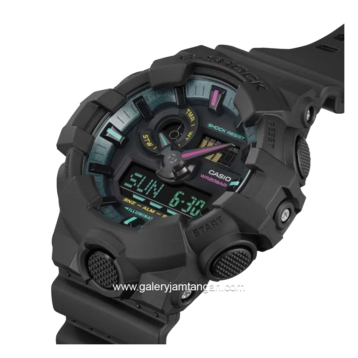 G-SHOCK GA-700MF-1ADR Analog Digital Resin Strap