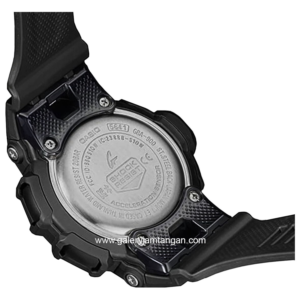 G-SHOCK GBA-900-1ADR Black Analog Digital Rubber Strap