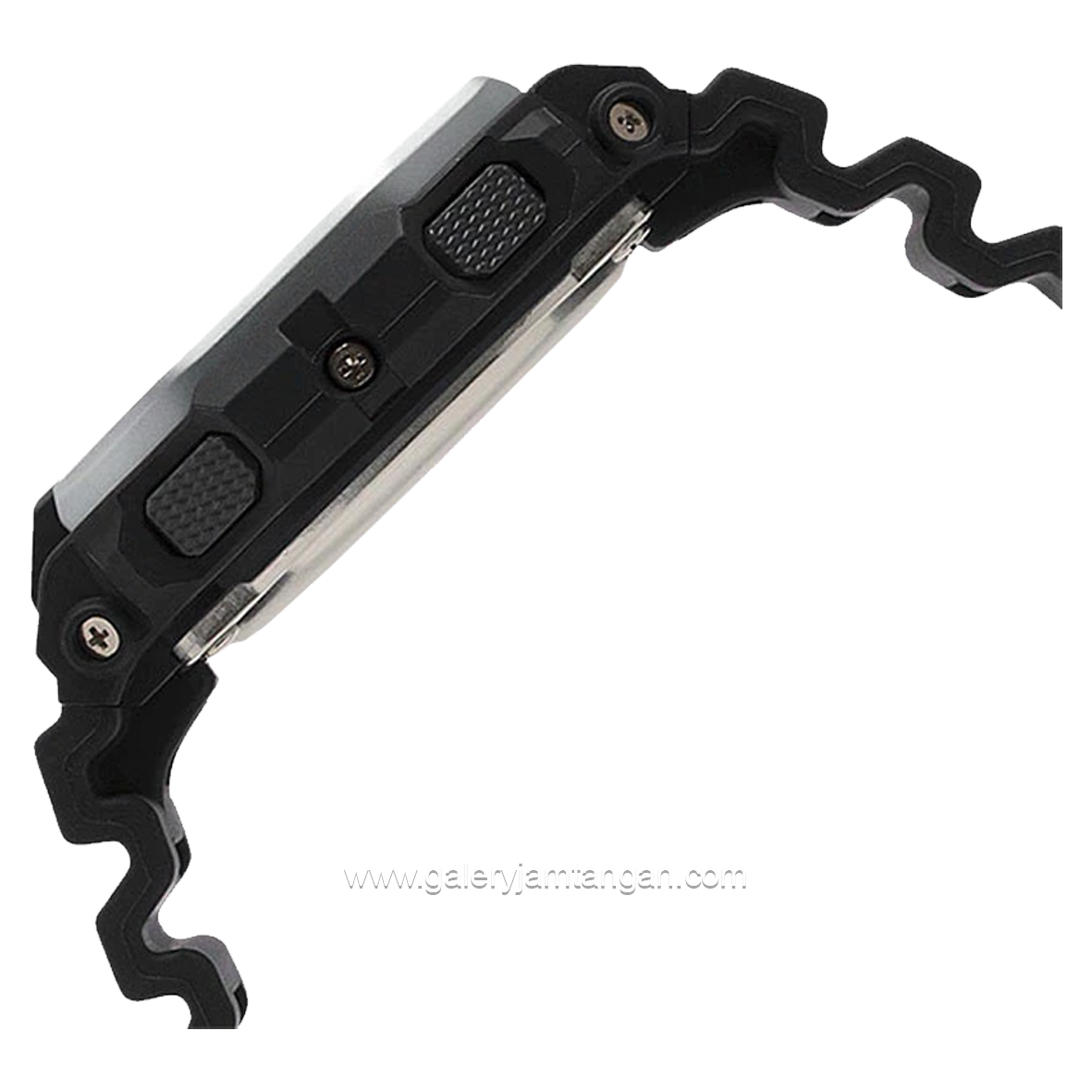 G-SHOCK GBX-100-1DR Black Digital Rubber Strap