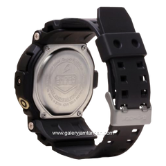 G-SHOCK GD-350GB-1DR Black Dial Gold Digital Rubber Strap